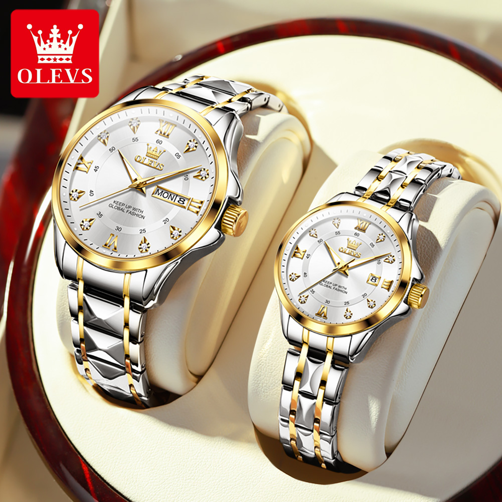 Best Luxury Quartz Watch - OLEVS 2906 sevgili saati Orijinal Roma