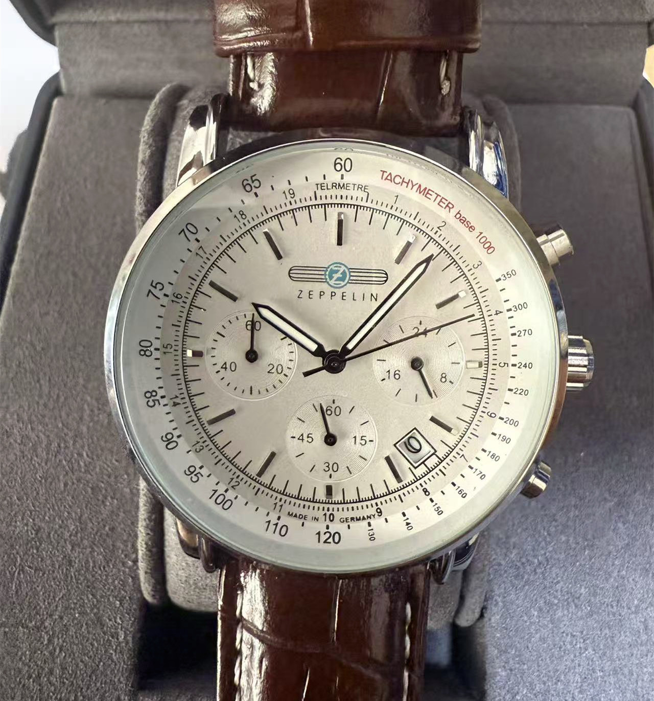 Luxury Watch Audemars Piguet - Trendy Moda ZEPPELIN Çift Kol Saatleri
