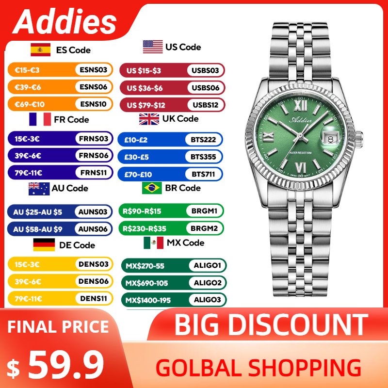 Luxury Watches - Addies Kadınlar için Yüksek Kaliteli Lüks