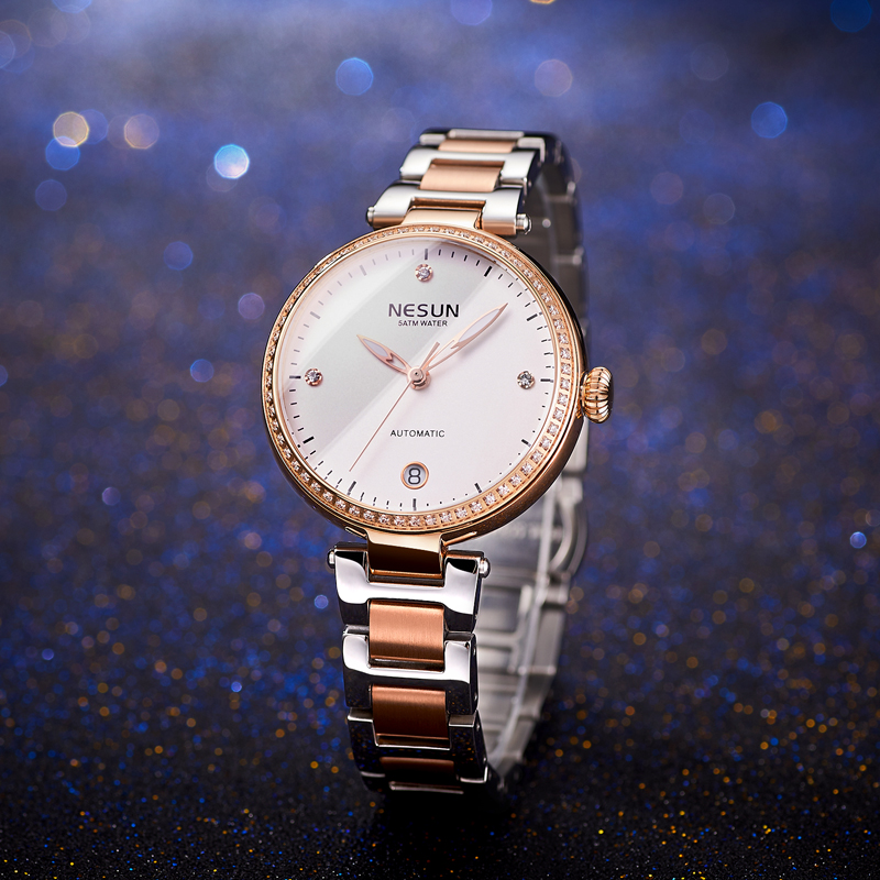 Luxury Watch Japan Brand - NESUN-Japonya MIYOTA Otomatik Mekanik Saatler Kadınlar