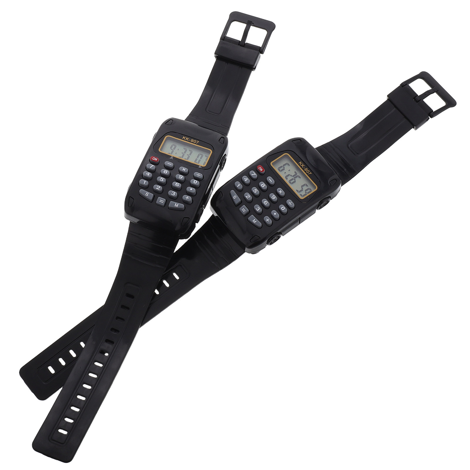 Luxury Watch White - 2 adet eğitim amaçlı hesap makinesi