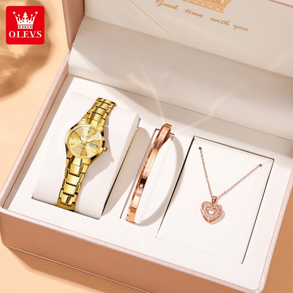 Luxury Watches - OLEVS Bayanlar Izle 8697 Lüks Zarif