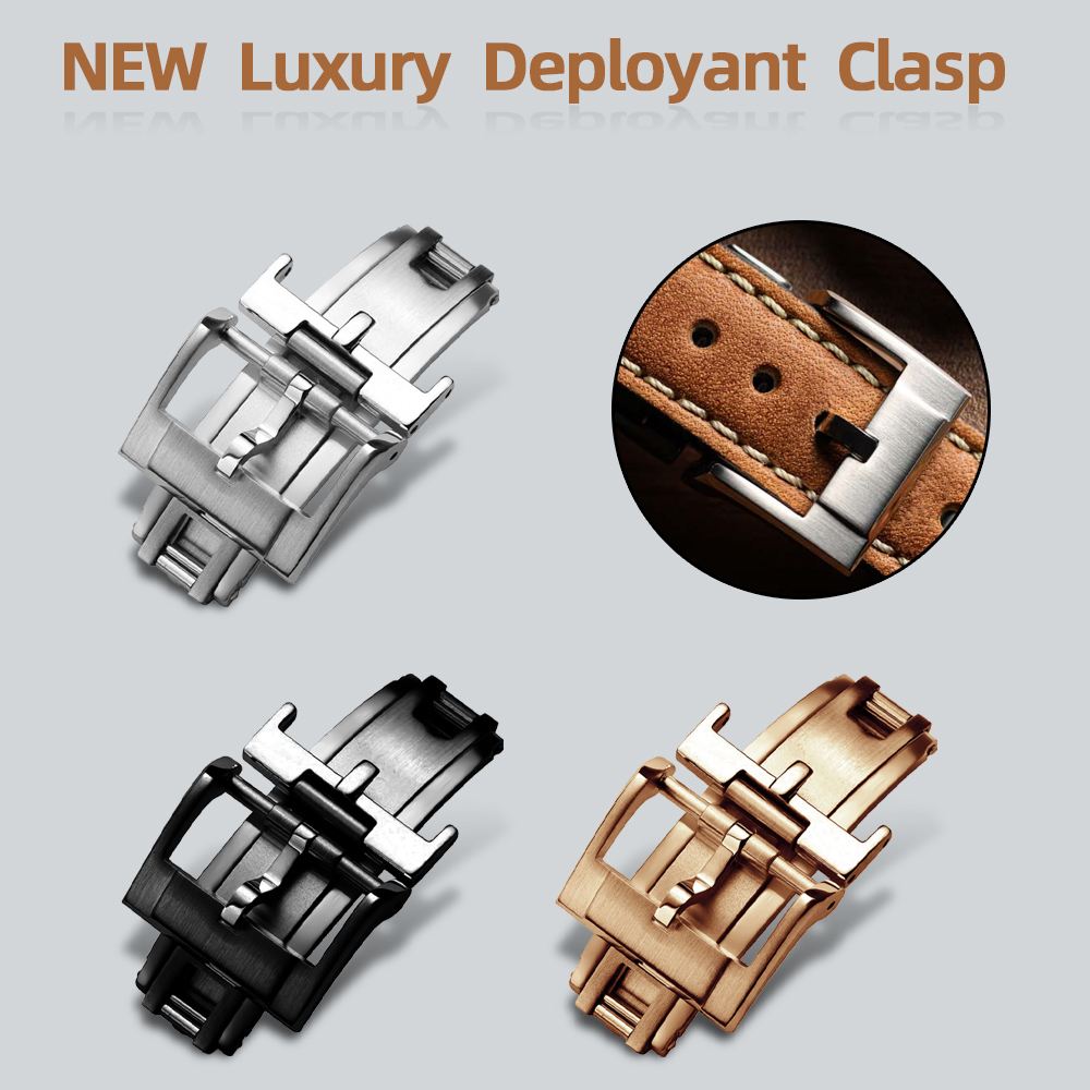 Luxury Watch Unique - YENI Lüks Deployant Toka 16mm 18mm