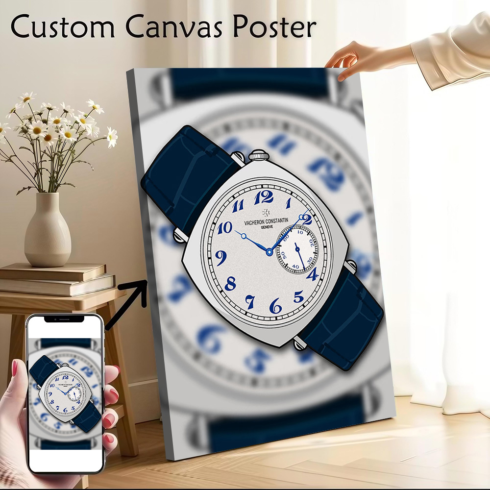 Luxury Watch Vacheron Constantin - Vacheron Constantin İzle Baskılı Tuval Poster