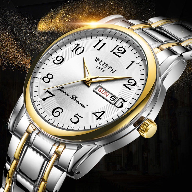 Best Luxury Quartz Watch - Lüks Erkek Kuvars Saat Dijital Kol