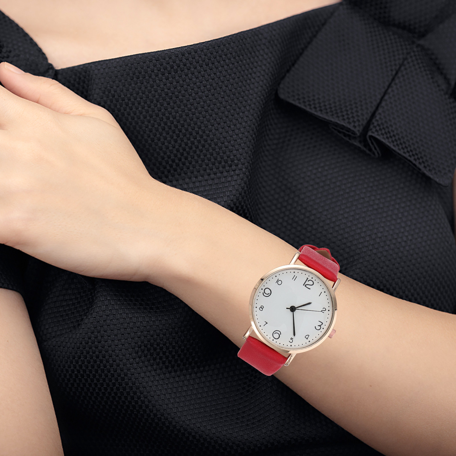 Luxury Watch White - Kadın Kol Saati Premium Kordon Moda