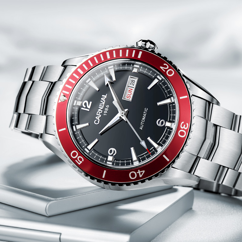Luxury Watch Japan Brand - Orijinal Japonya MIYOTA Hareketi Otomatik İzle
