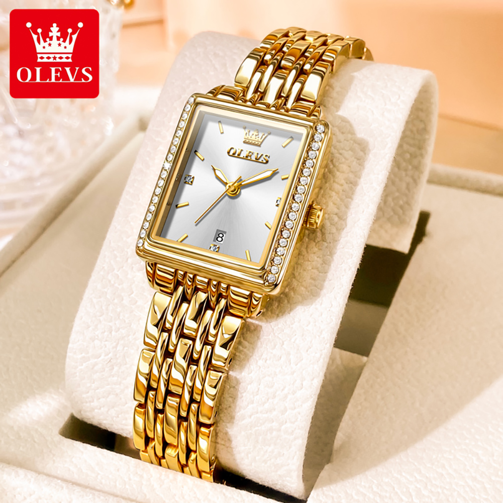Luxury Watch For Girls - OLEVS 9995 Tarihli Kadın Saati Lüks