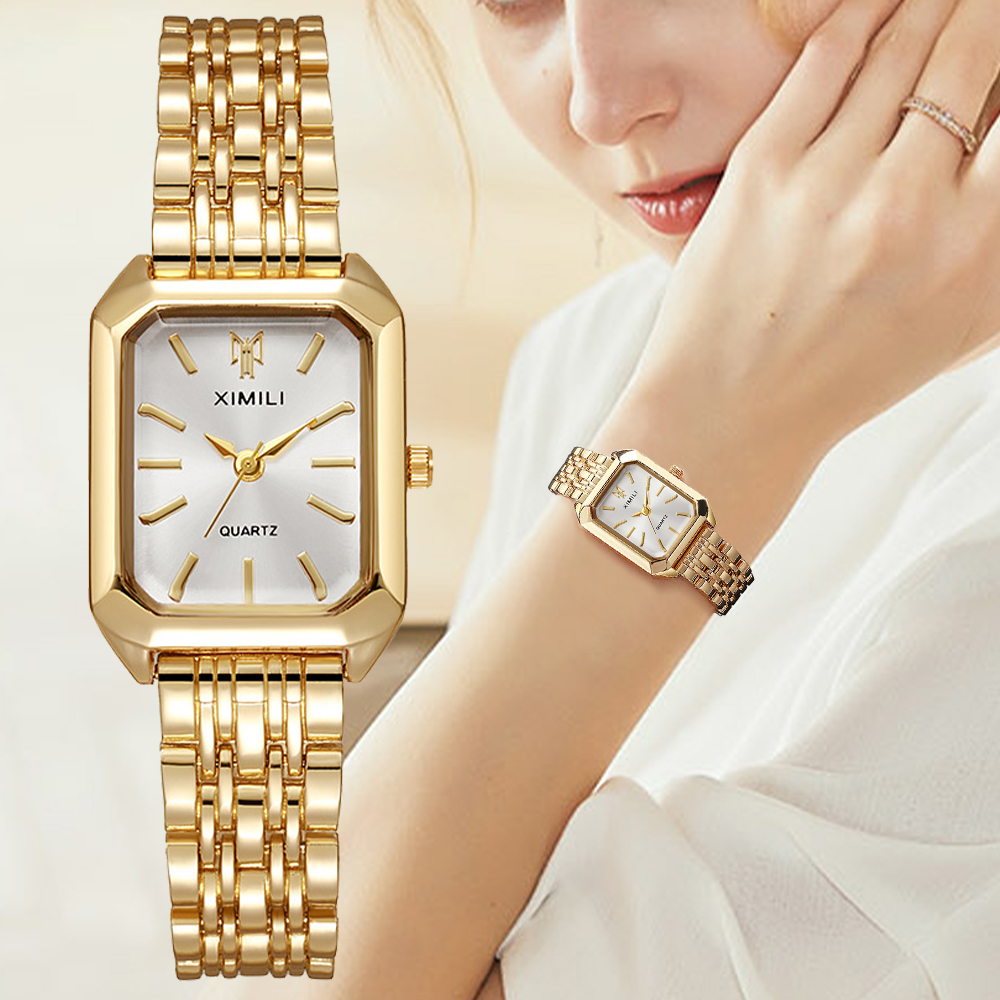 Luxury Watch For Girls - Lüks Kadın Saatler Moda Dikdörtgen Bayanlar