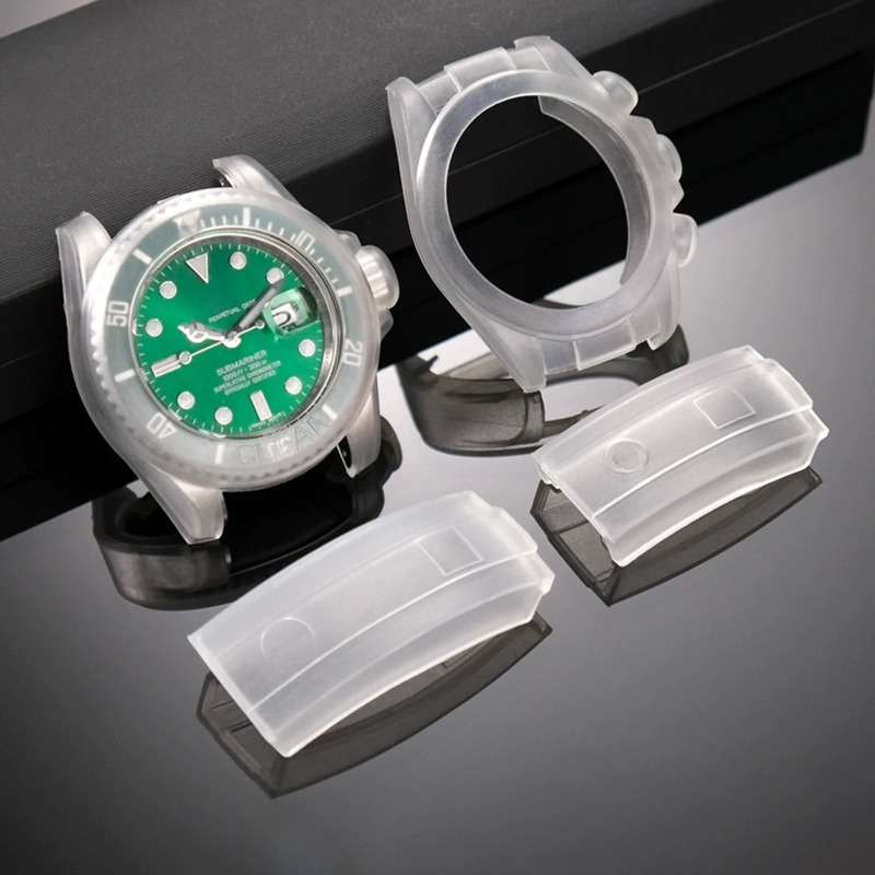 Luxury Watch Unique - Saat Koruyucu Kılıf Şeffaf Çizilmeye Dayanıklı