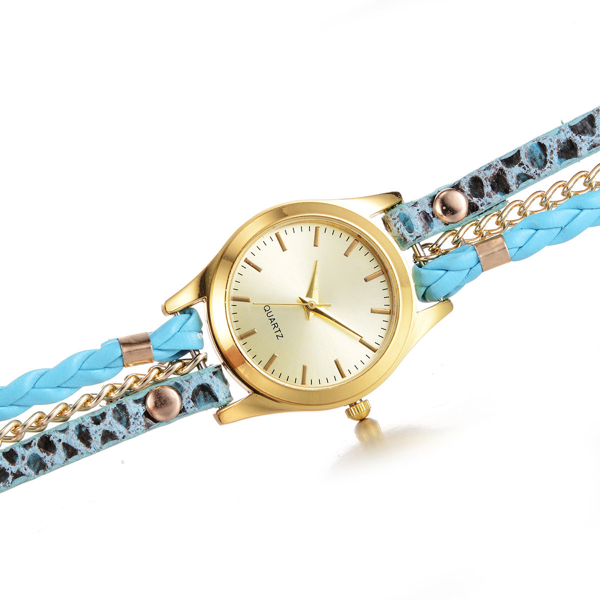 Kadın Leopar Desenli Kuvars Sa - Luxury Watch White incelemesi ve fiyatı
