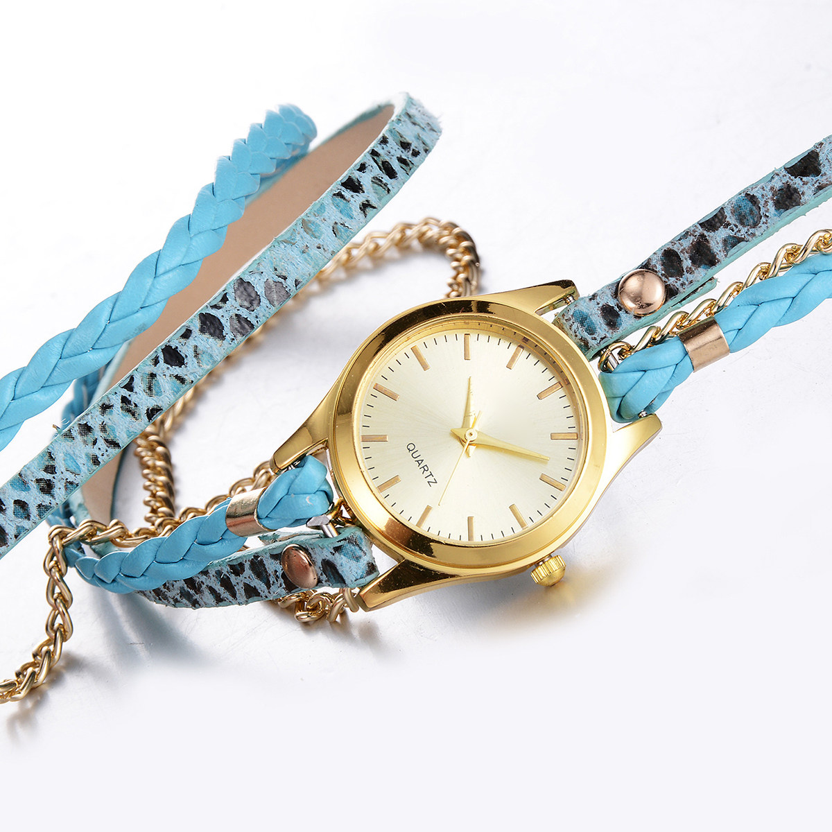 Kadın Leopar Desenli Kuvars Sa - Luxury Watch White incelemesi ve fiyatı