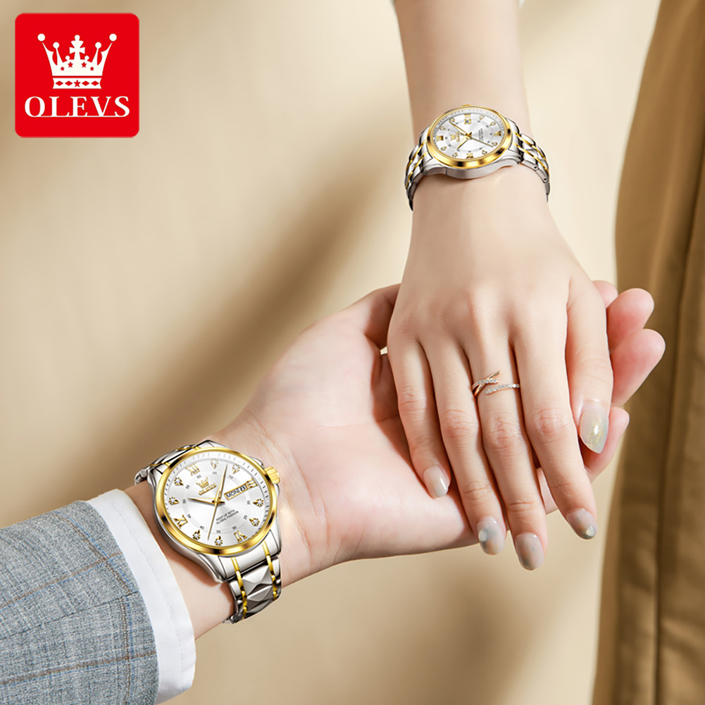 OLEVS 2906 sevgili saati Oriji - Best Luxury Quartz Watch incelemesi ve fiyatı