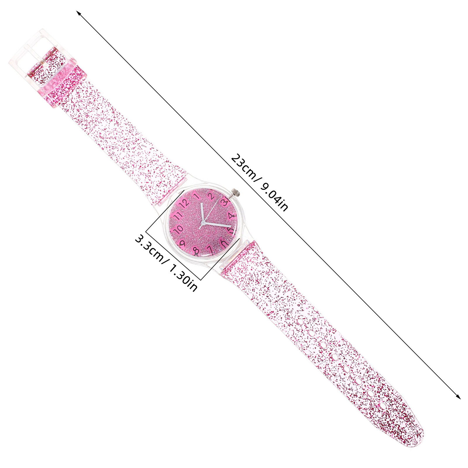 Çocuklar için renkli parlayan  - Luxury Watch White incelemesi ve fiyatı