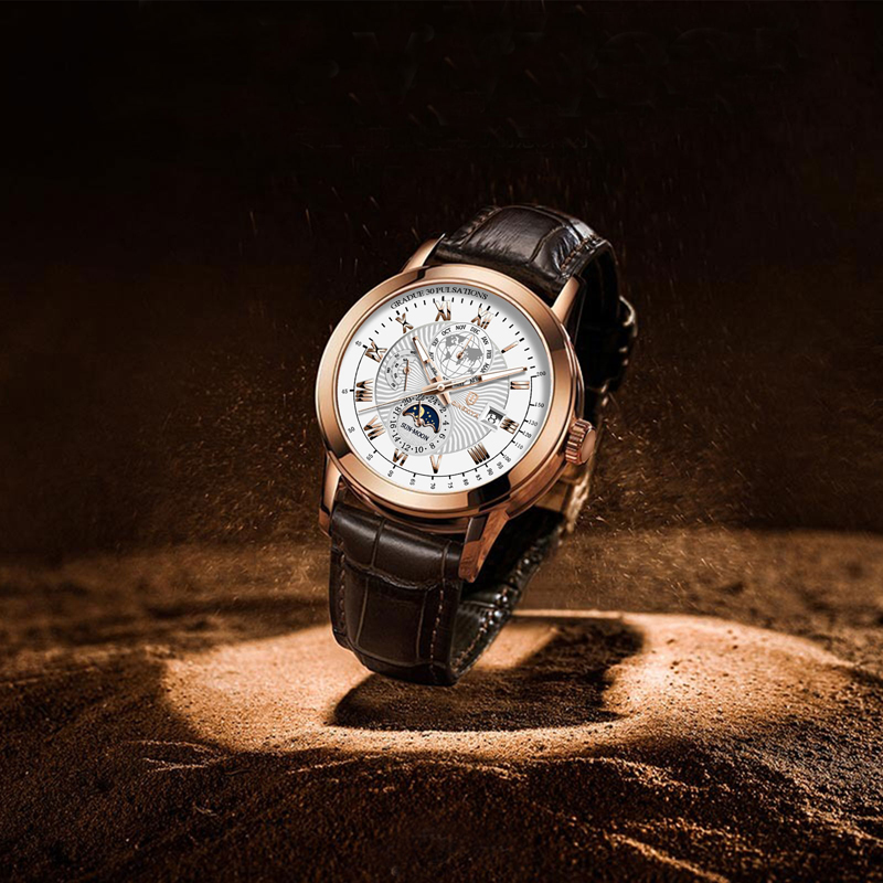 QINGXIYA Marka Moda Deri Kuvar - Luxury Watch And Price incelemesi ve fiyatı