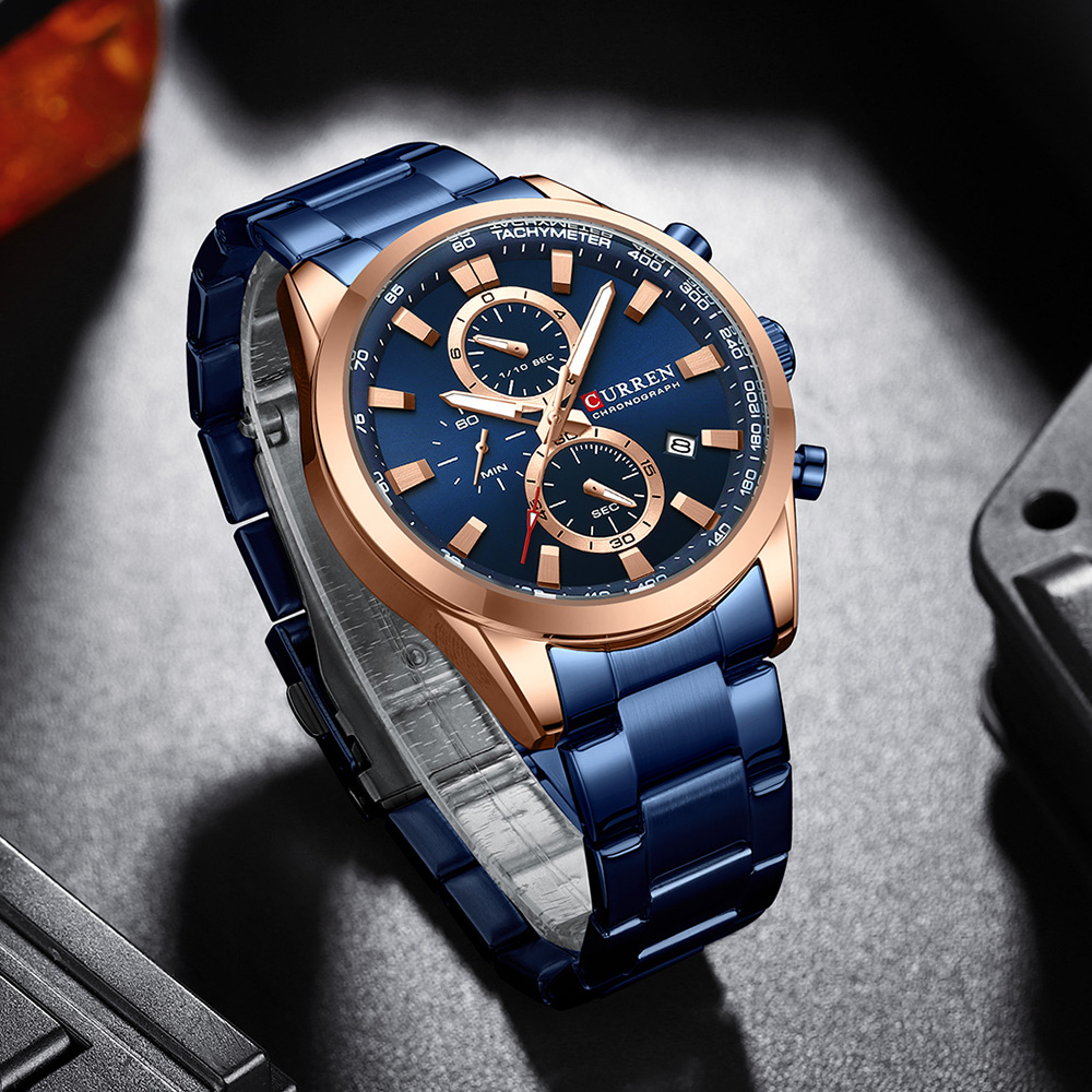 CURREN Lüks Moda Kronograf Su  - Luxury Watch Audemars Piguet incelemesi ve fiyatı