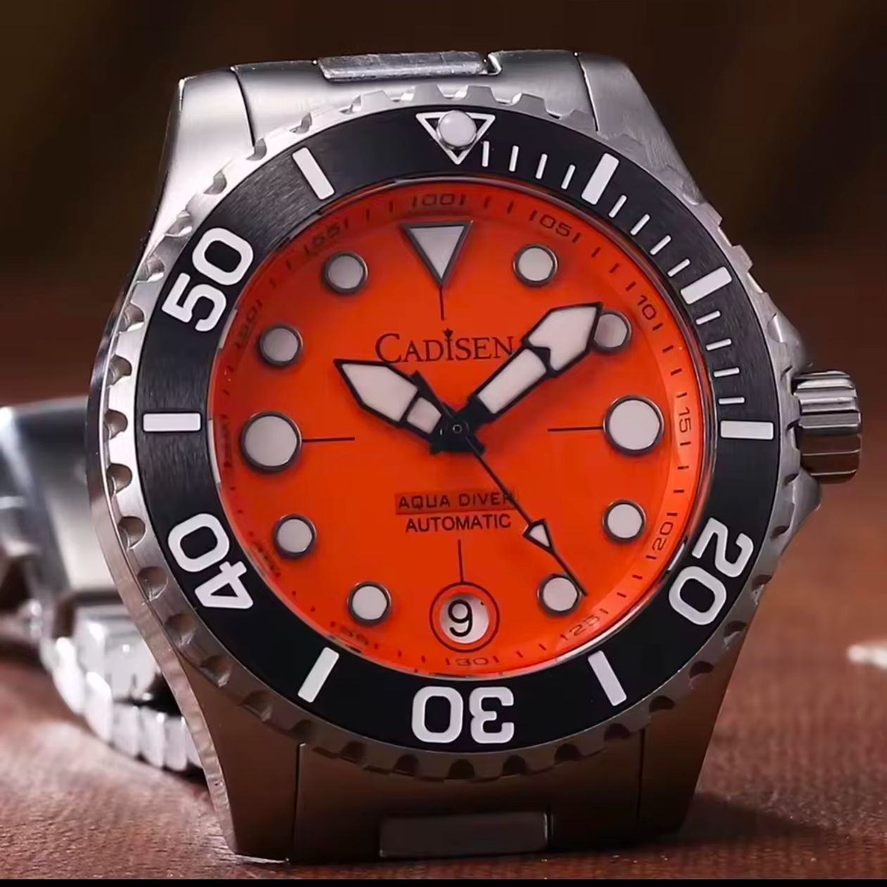 CADISEN AQUA DIVER Yeni Marka  - Luxury Watch Japan Brand incelemesi ve fiyatı