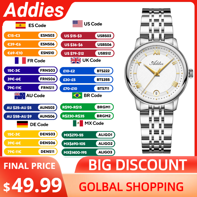 Addies Yeni Lüks Kadın Saatler - Luxury Watches incelemesi ve fiyatı