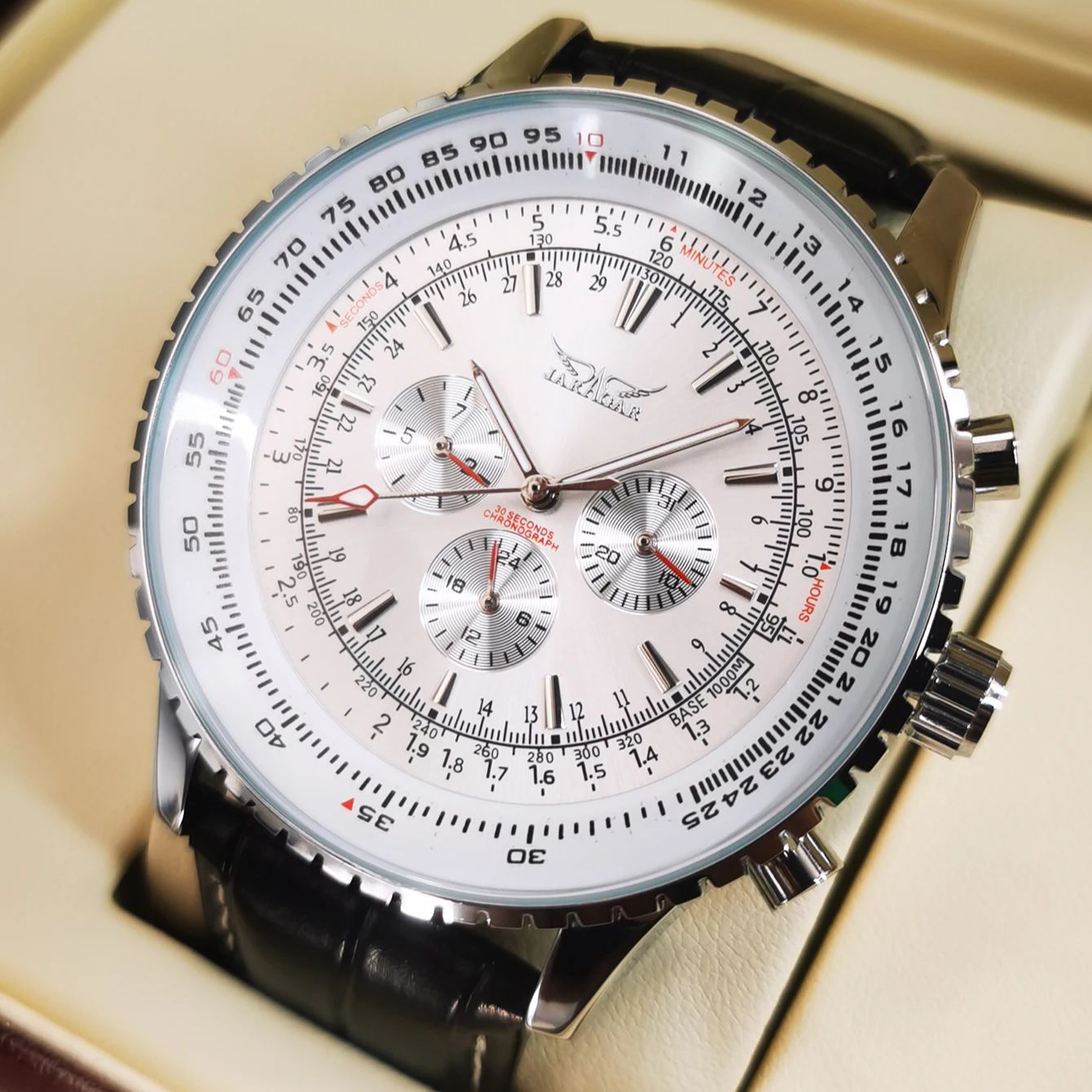 JARAGAR Pilot Otomatik İzle Er - Luxury Watch On Sale incelemesi ve fiyatı