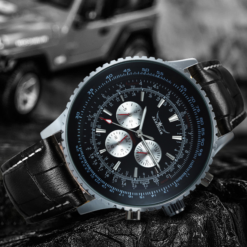 JARAGAR Pilot Otomatik İzle Er - Luxury Watch On Sale incelemesi ve fiyatı