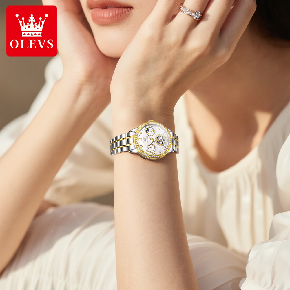 OLEVS Kadınlar İçin Otomatik S - Luxury Watch White incelemesi ve fiyatı