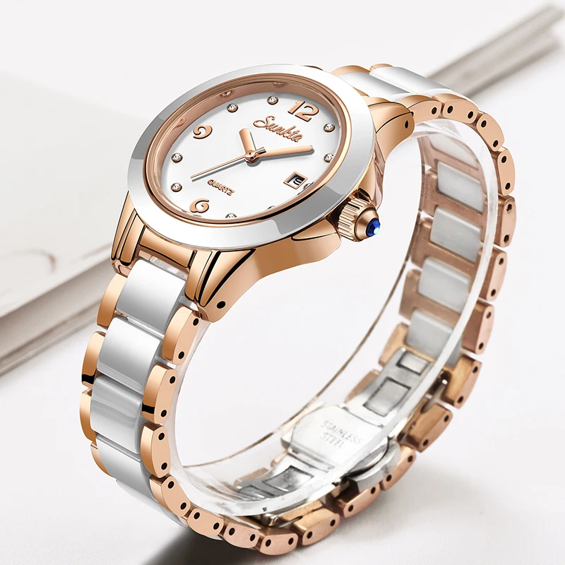 Sunkta Moda Rahat Kuvars Kadın - Luxury Watches incelemesi ve fiyatı