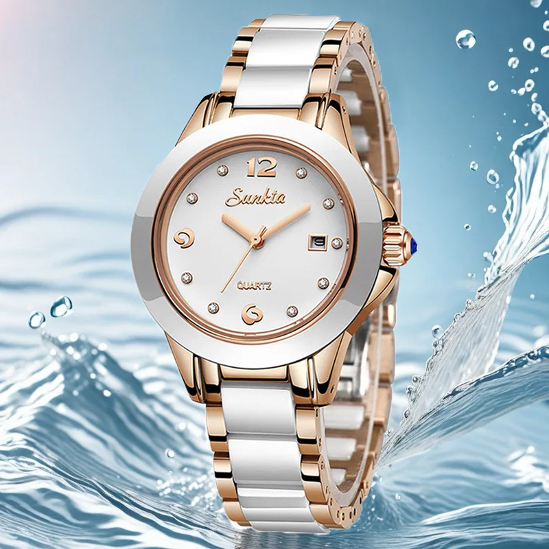 Sunkta Moda Rahat Kuvars Kadın - Luxury Watches incelemesi ve fiyatı