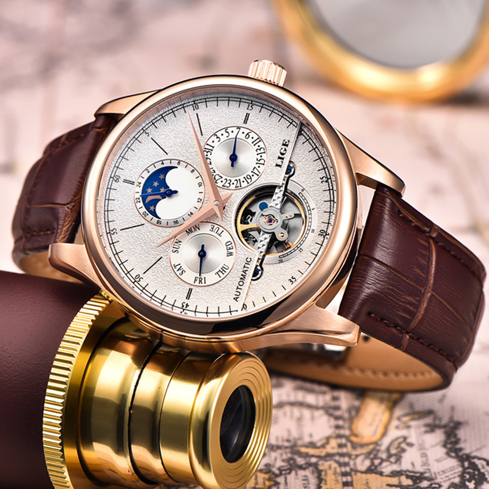 LIGE Marka Klasik Erkek Retro  - Luxury Watch On Sale incelemesi ve fiyatı
