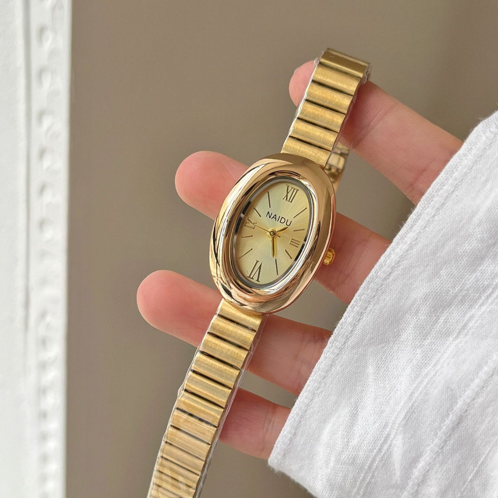 Lüks Marka Altın Oval Kadın Ku - Luxury Watch For Girls incelemesi ve fiyatı