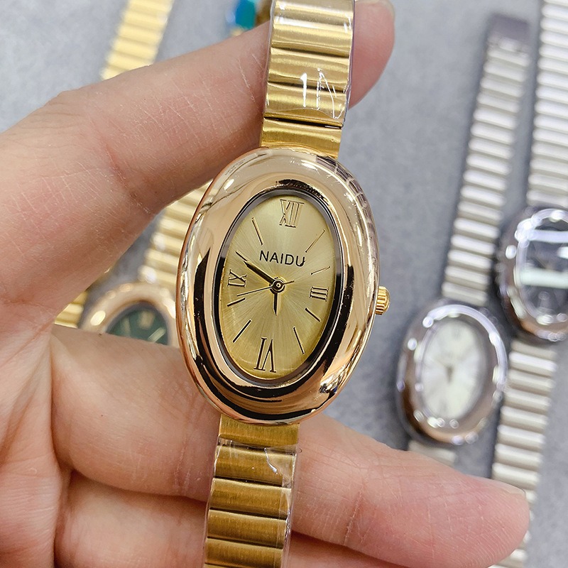 Lüks Marka Altın Oval Kadın Ku - Luxury Watch For Girls incelemesi ve fiyatı