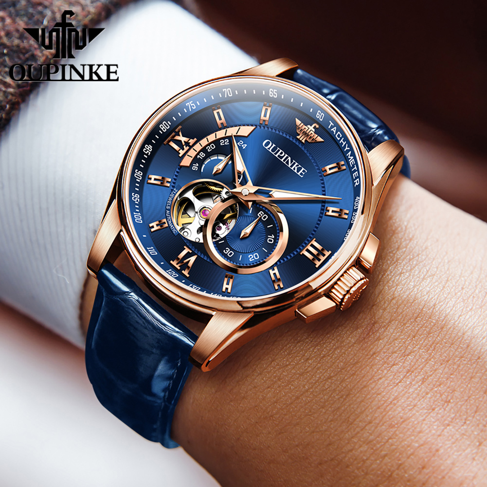 OUPINKE 3222 Erkekler İçin Oto - Luxury Watch Japan Brand incelemesi ve fiyatı