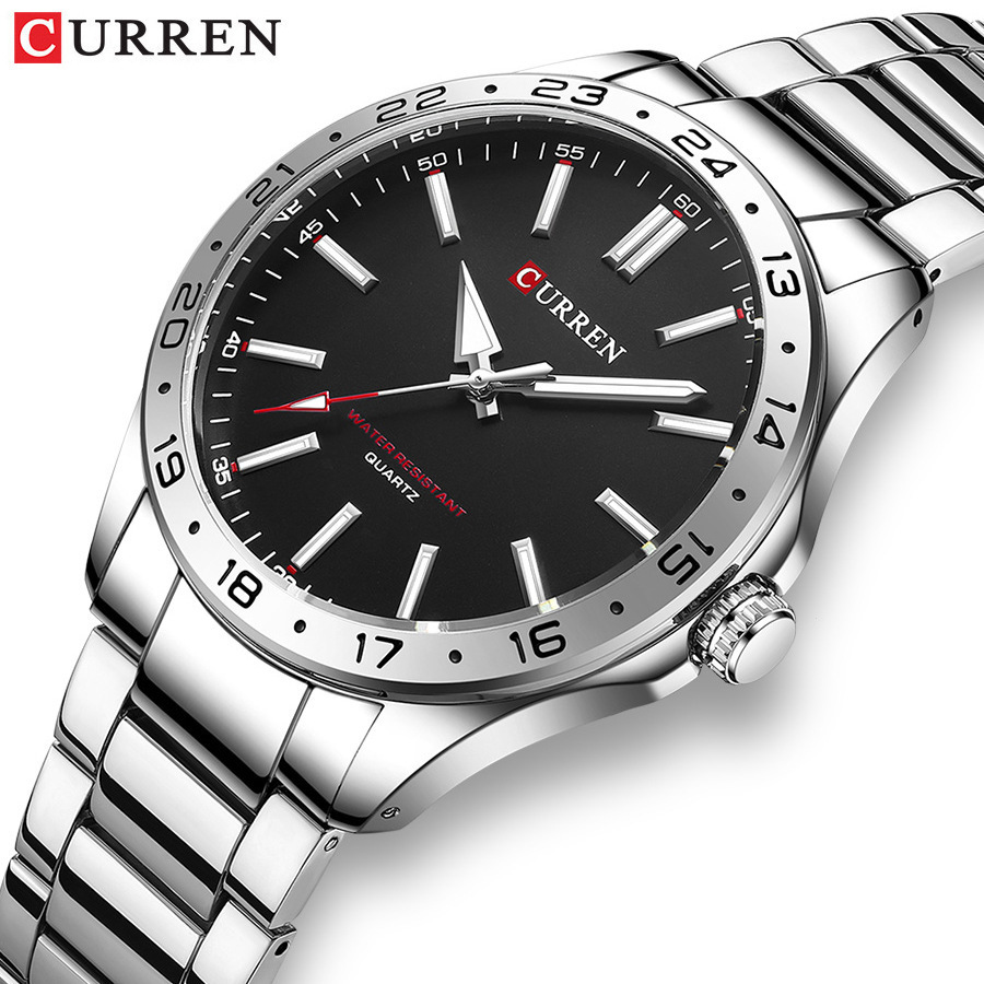 CURREN 8452 Gümüş Beyaz Hediye - Luxury Watch White incelemesi ve fiyatı