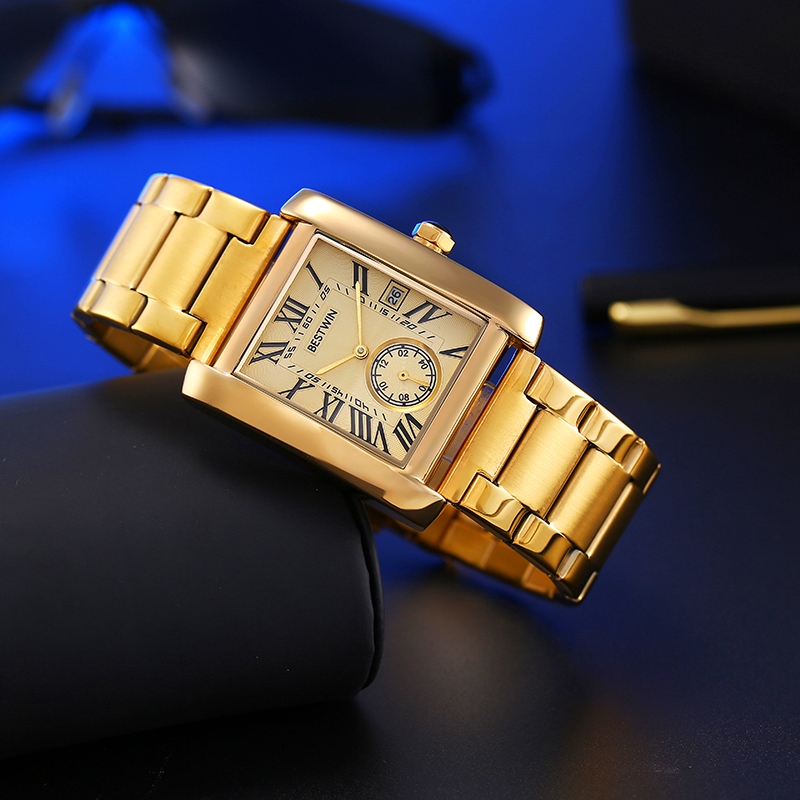 Lüks erkek saati erkek Altın B - Luxury Watch White incelemesi ve fiyatı
