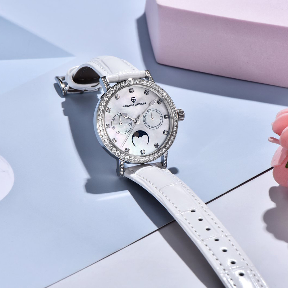 PAGANI TASARIM Kadın Kuvars İz - Luxury Watch White incelemesi ve fiyatı