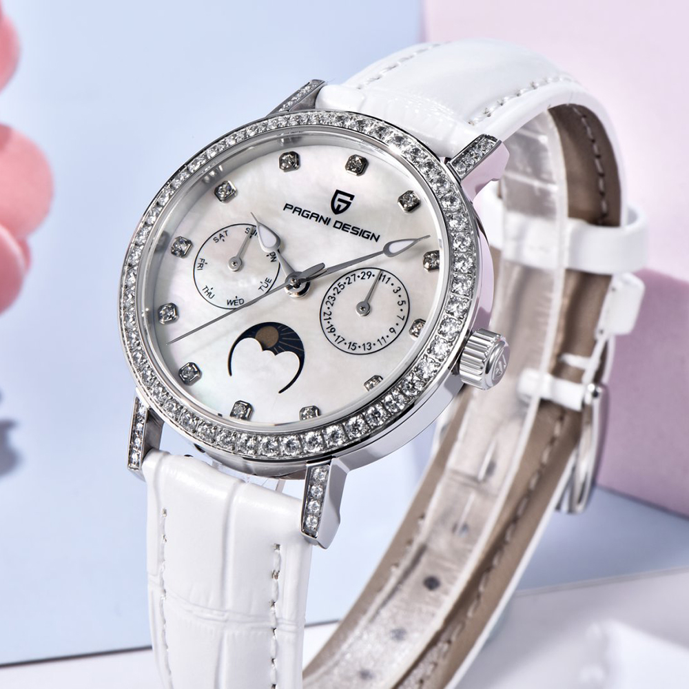 PAGANI TASARIM Kadın Kuvars İz - Luxury Watch White incelemesi ve fiyatı