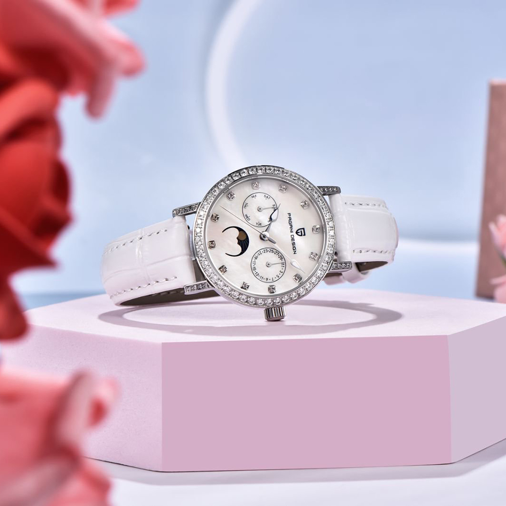 PAGANI TASARIM Kadın Kuvars İz - Luxury Watch White incelemesi ve fiyatı