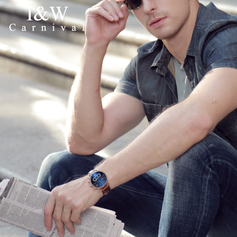 Yeni İsviçre I&W KARNAVAL Lüks - Luxury Watch Japan Brand incelemesi ve fiyatı