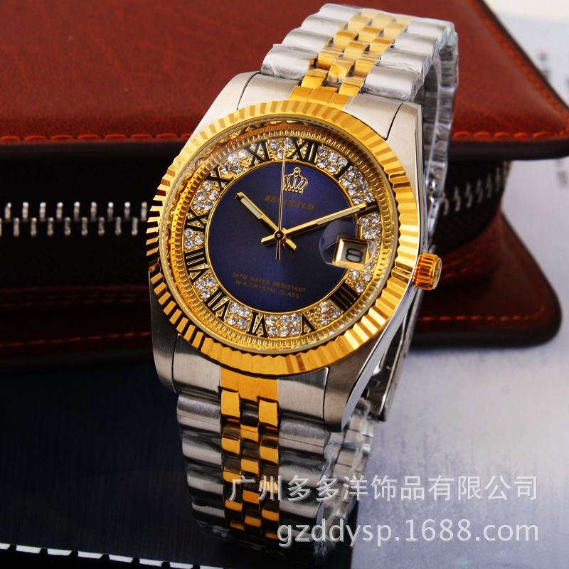 2016 lüks HK REGINALD marka ko - Best Luxury Quartz Watch incelemesi ve fiyatı
