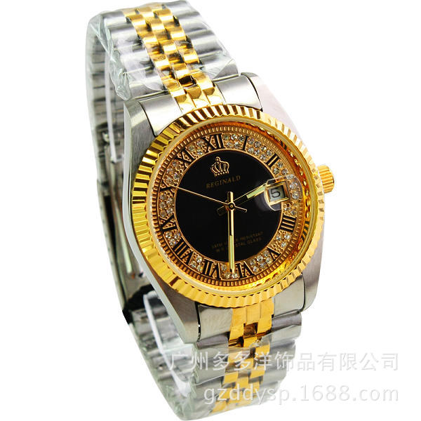2016 lüks HK REGINALD marka ko - Best Luxury Quartz Watch incelemesi ve fiyatı