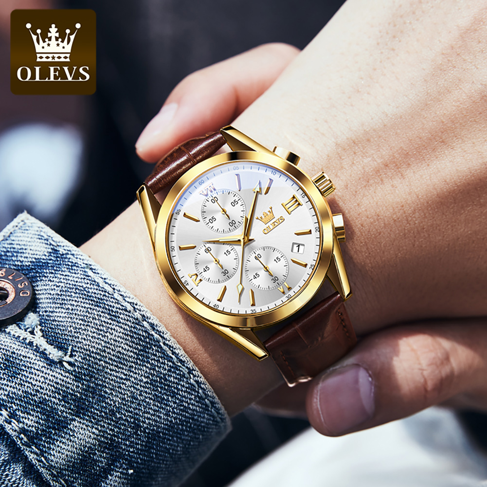 OLEVS 2872 kronograf erkek kol - Luxury Watch Audemars Piguet incelemesi ve fiyatı
