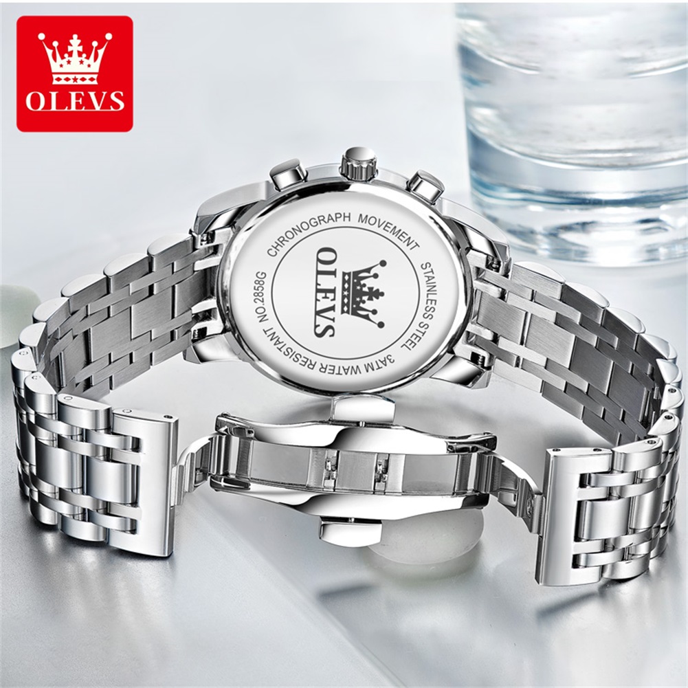 OLEVS Popüler erkek saatleri p - Best Luxury Quartz Watch incelemesi ve fiyatı