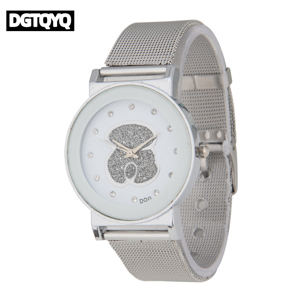 Lüks Bayanlar Siyah Beyaz Ayı  - Luxury Watch White incelemesi ve fiyatı