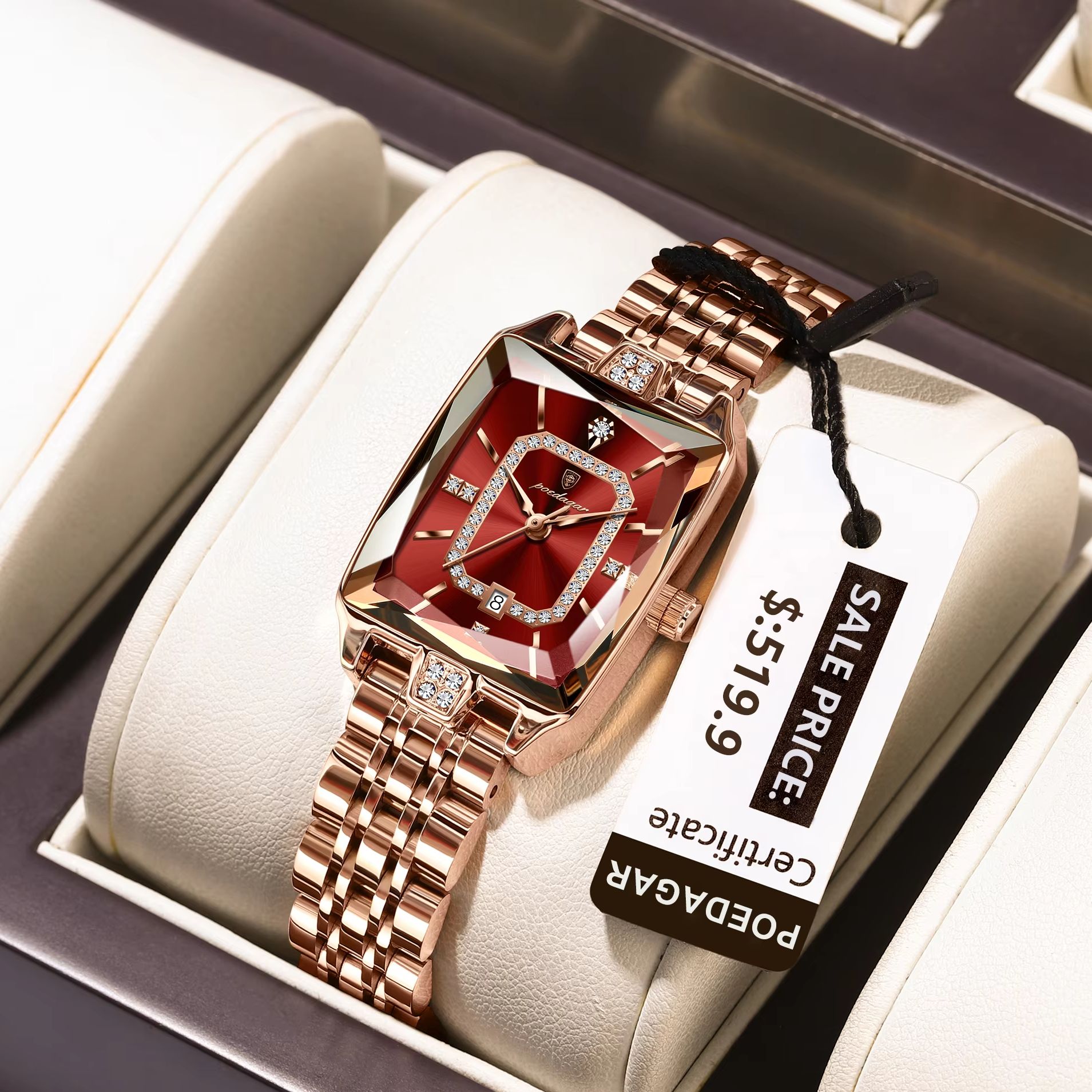POEDAGAR Moda Zarif Kadın Kol  - Luxury Watch For Girls incelemesi ve fiyatı