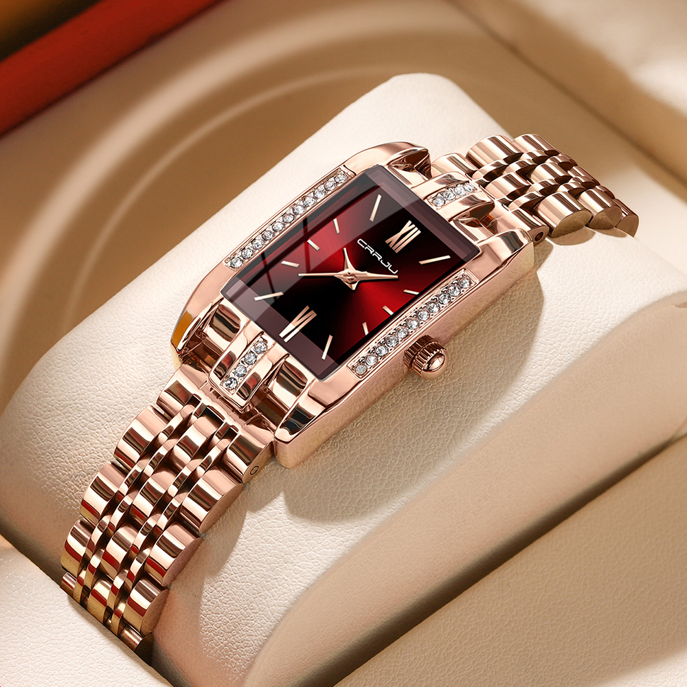 CRRJU Lüks Kare Izle Kadın Su  - Luxury Watch For Girls incelemesi ve fiyatı