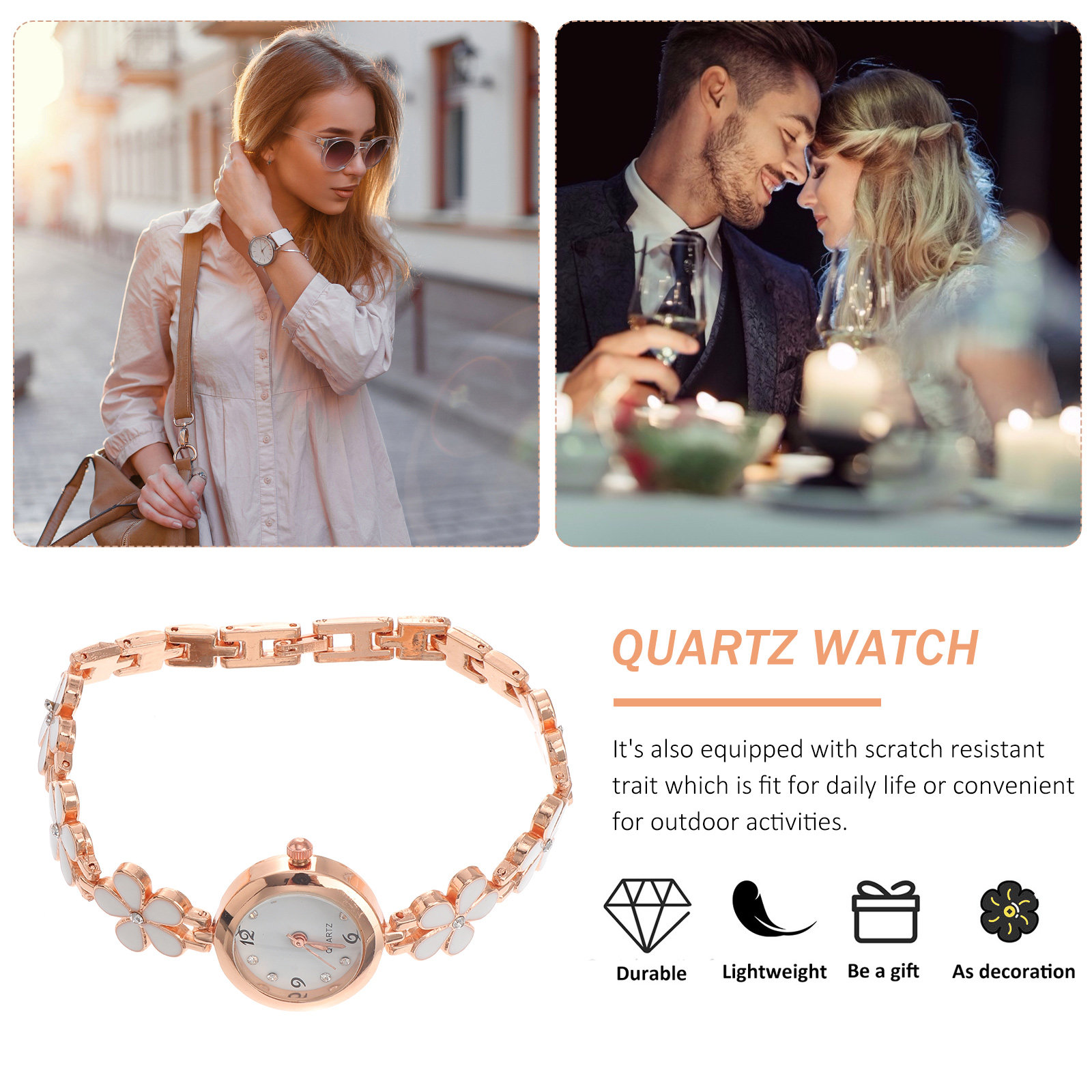 Kadınlar için Zarif Kristal Ku - Luxury Watches incelemesi ve fiyatı