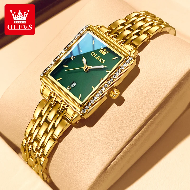 OLEVS 9995 Zarif Kuvars Bayanl - Luxury Watch For Girls incelemesi ve fiyatı