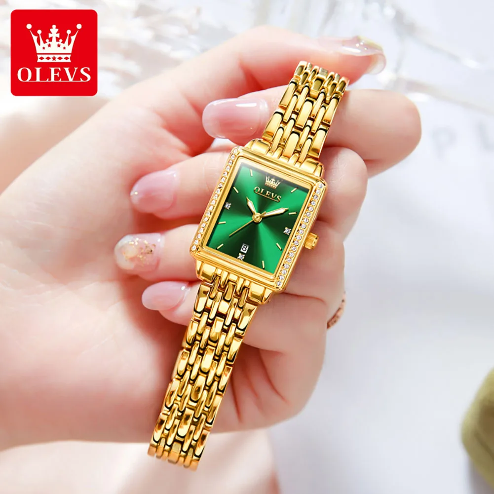OLEVS 9995 Zarif Kuvars Bayanl - Luxury Watch For Girls incelemesi ve fiyatı