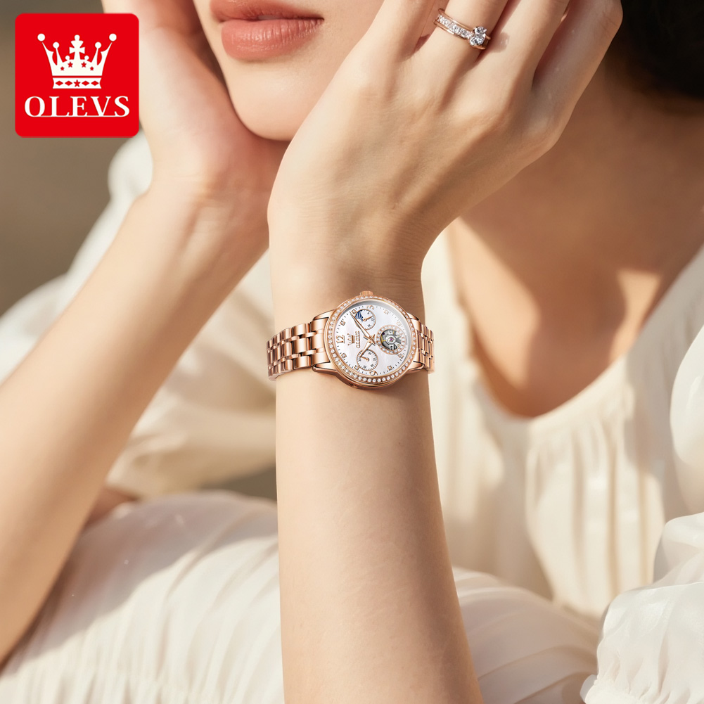 OLEVS kadın saatleri üst marka - Luxury Watches incelemesi ve fiyatı