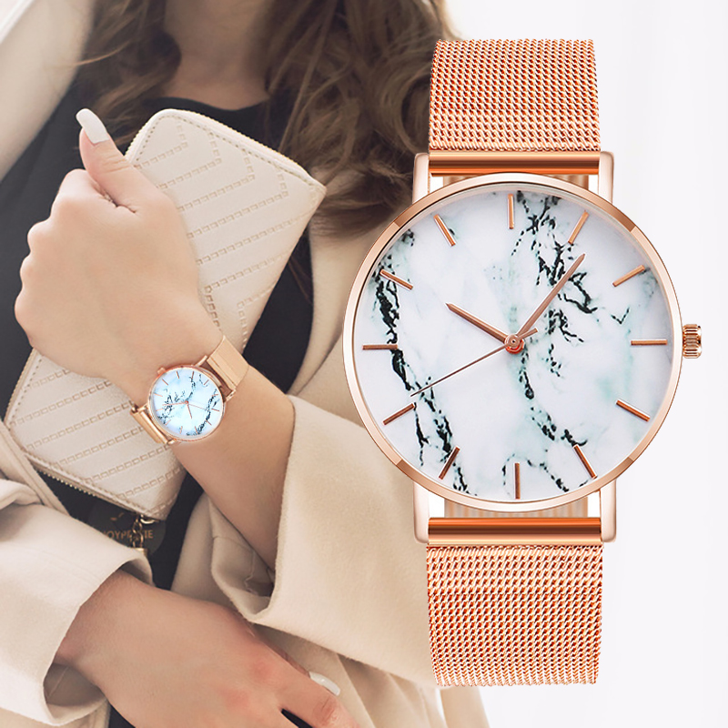 2020 moda popüler mermer saatl - Luxury Watch And Price incelemesi ve fiyatı