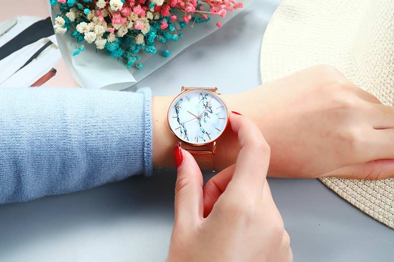 2020 moda popüler mermer saatl - Luxury Watch And Price incelemesi ve fiyatı